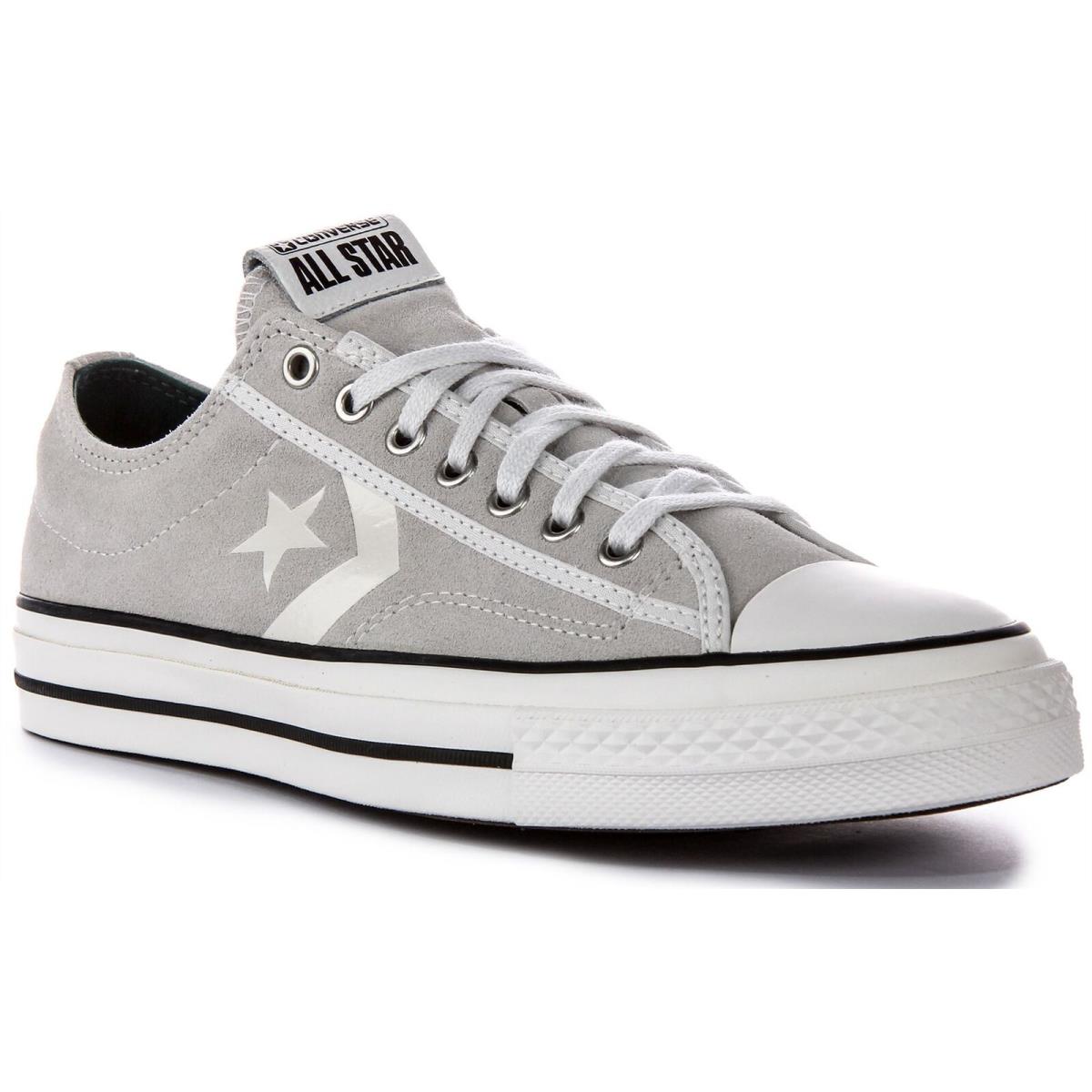 Converse A05622C Star Player 76 Ox Suede Mens Sneakers Light Grey US 5 - 13