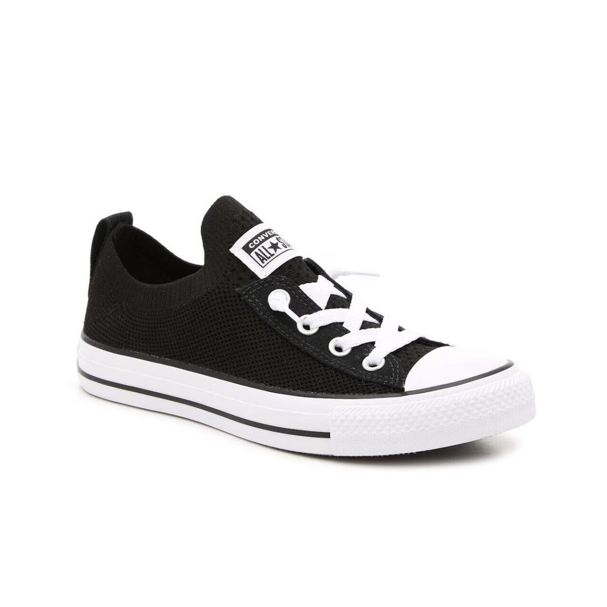 Womens Converse Chuck Taylor All Star Shoreline Black Knit Sneaker Shoes