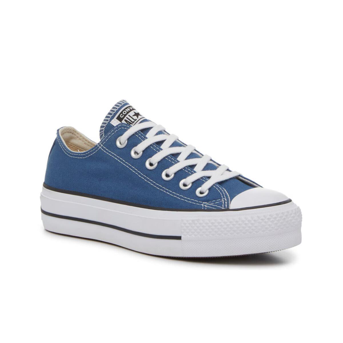 Womens Converse Chuck Taylor All Star Armor Blue Canvas Sneaker Shoes Medium/Regular