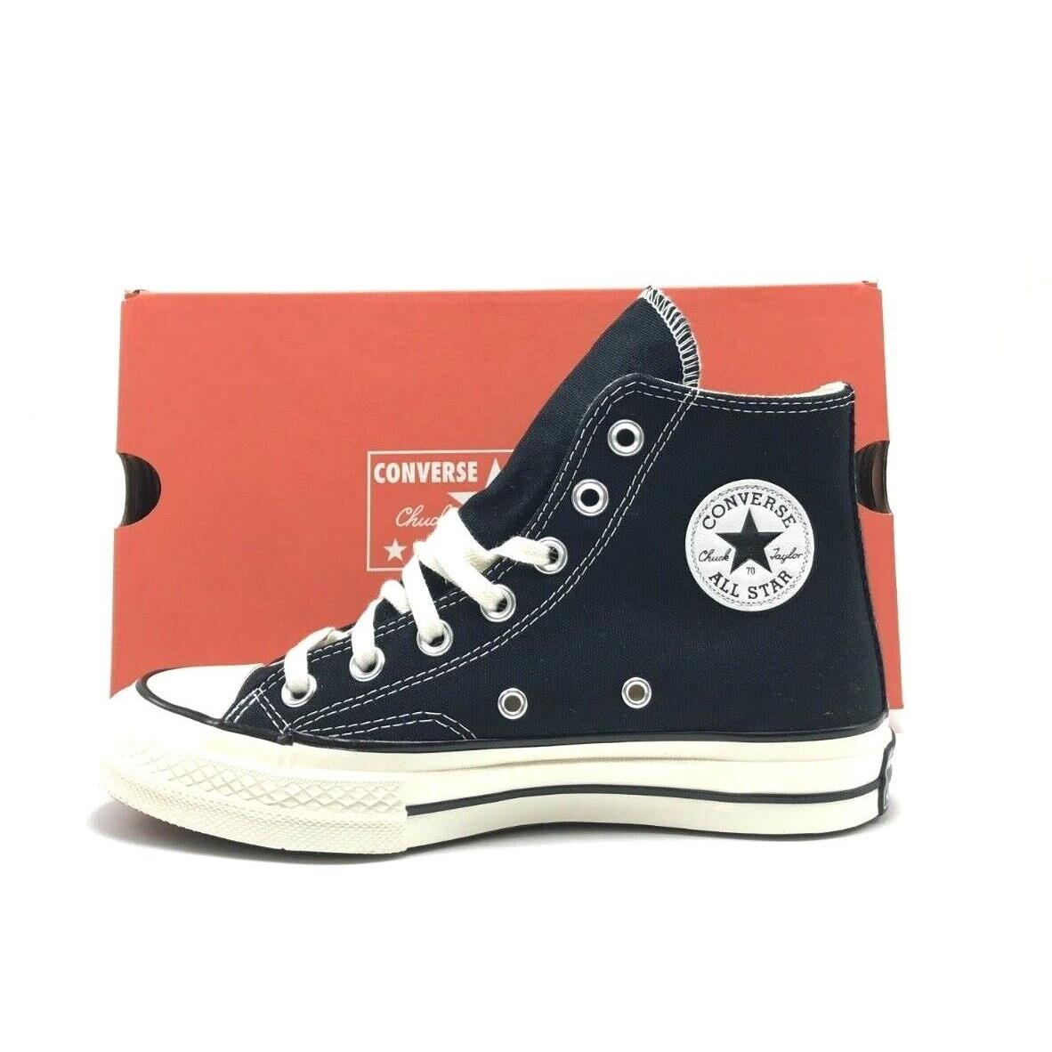 Unisex Converse Chuck 70 Canvas High Top Black 162050C Sz 4.0 - 12.0