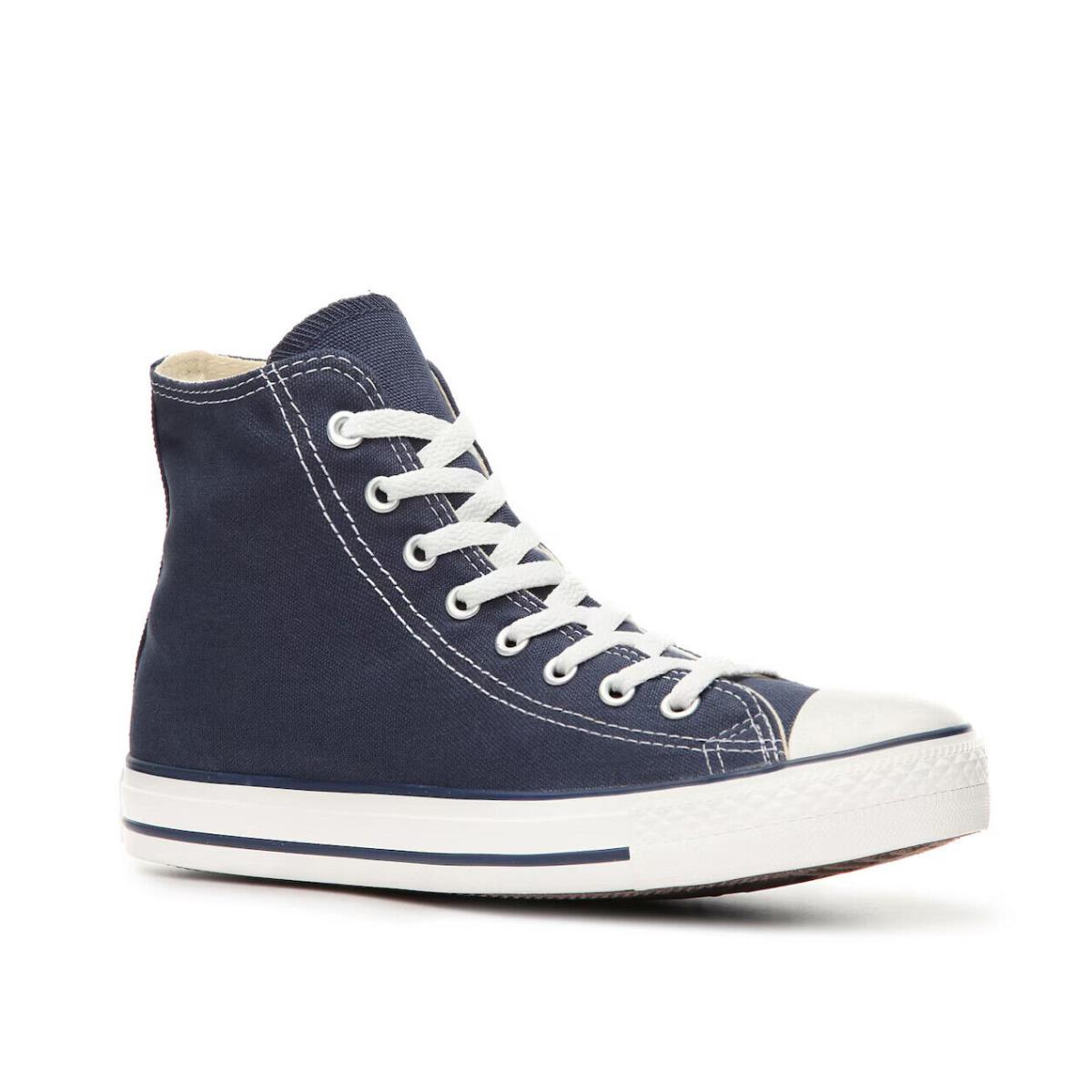 Mens Converse Chuck Taylor All Star High-top Navy Canvas Sneaker Shoes Medium/Regular