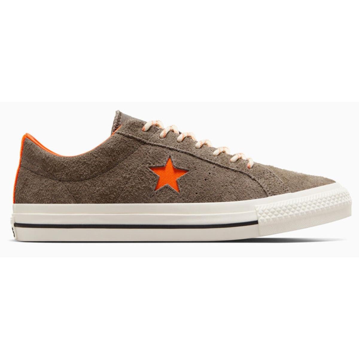 Converse Men`s Cons One Star Pro Suede Canvas Memory Foam Insole Limited Edtn Truffle