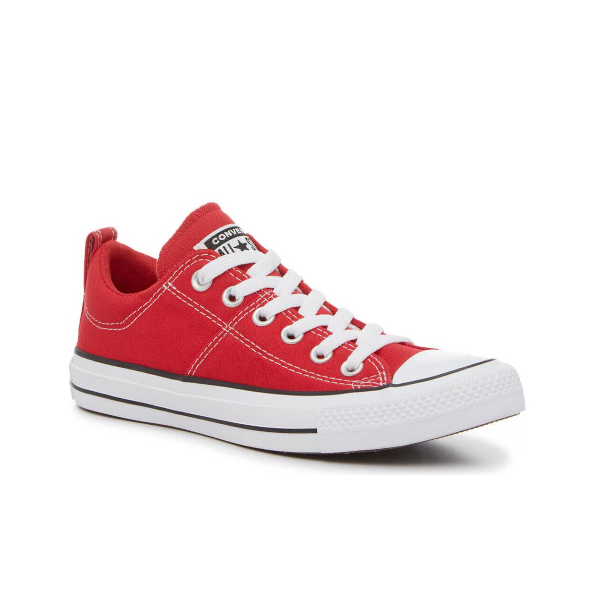 Womens Converse Chuck Taylor All Star Madison Red Canvas Sneaker Shoes Medium/Regular