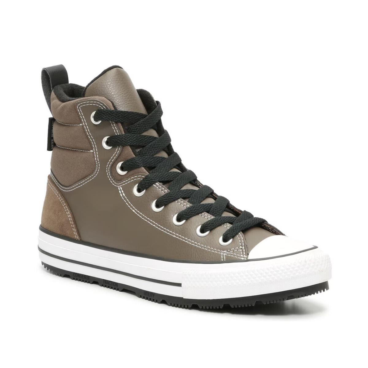 Mens Converse Chuck Taylor All Star Berkshire Brown Canvas Boot Shoes