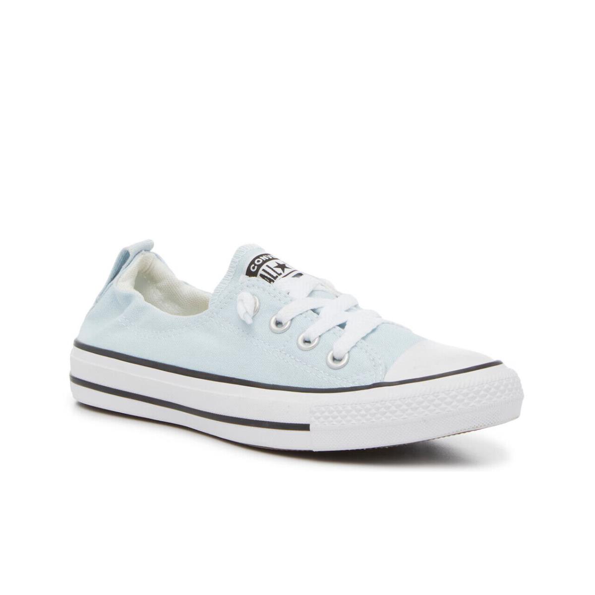 Womens Converse Chuck Taylor All Star Shoreline Light Blue Canvas Shoes - Blue