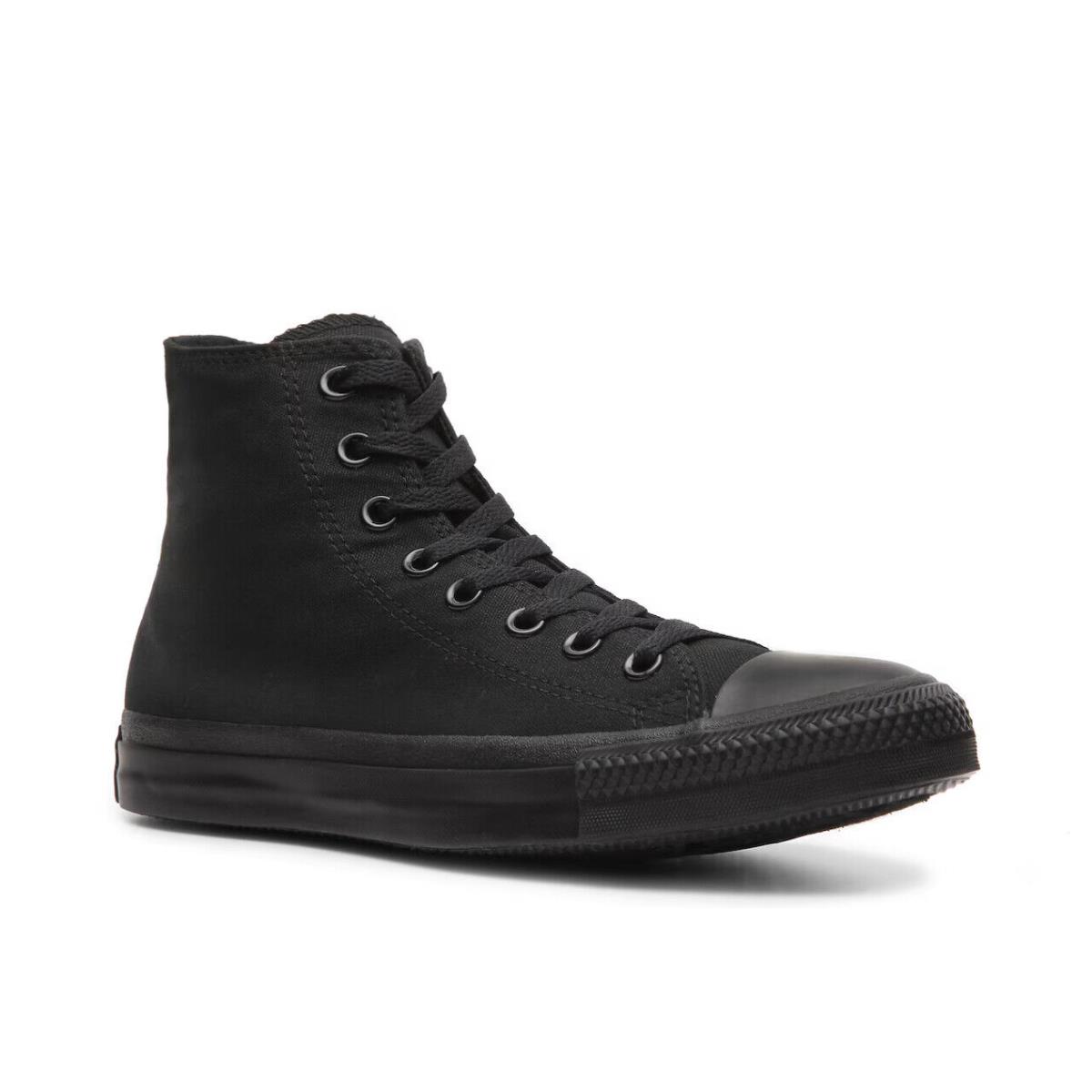 Mens Converse Chuck Taylor All Star High-top Black Canvas Sneaker Shoes