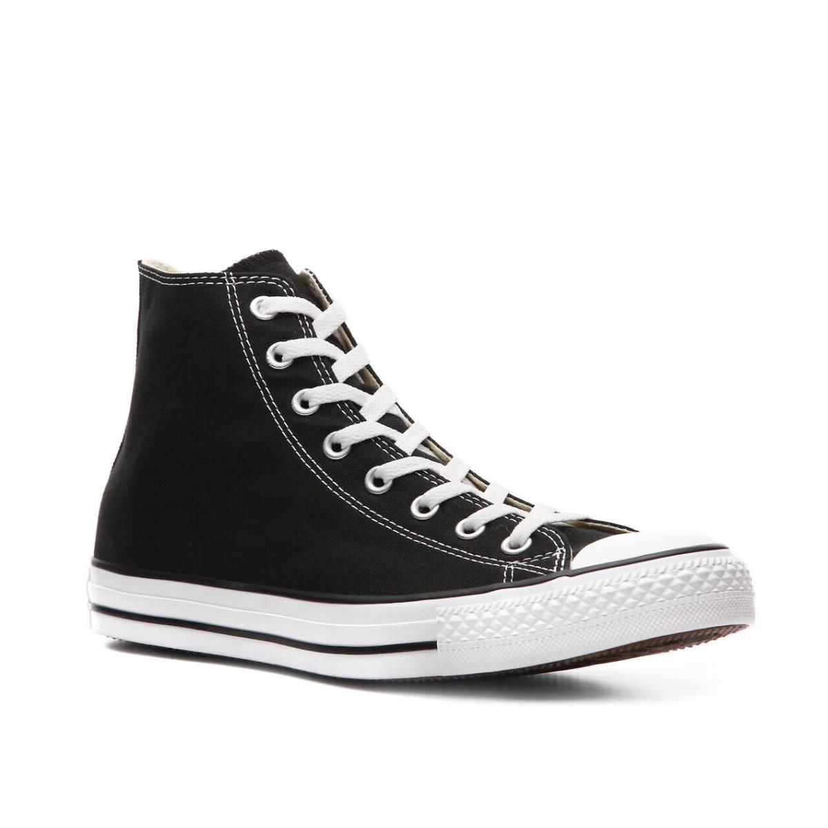 Mens Converse Chuck Taylor All Star High-top Black Canvas Sneaker Shoes