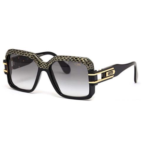 Cazal 623/3 Sunglasses 623 Snake Skin Color 703 Black Gold