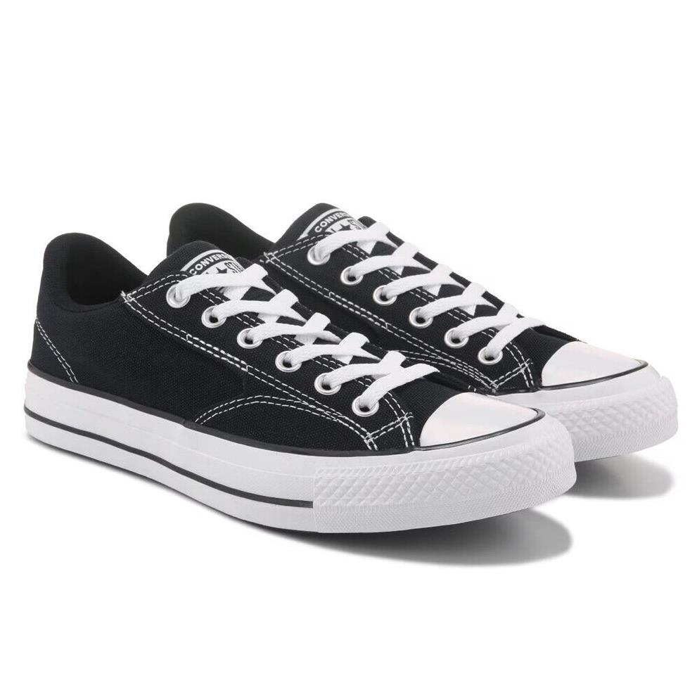 Mens Converse Chuck Taylor All Star Malden LO Black White Canvas Shoes