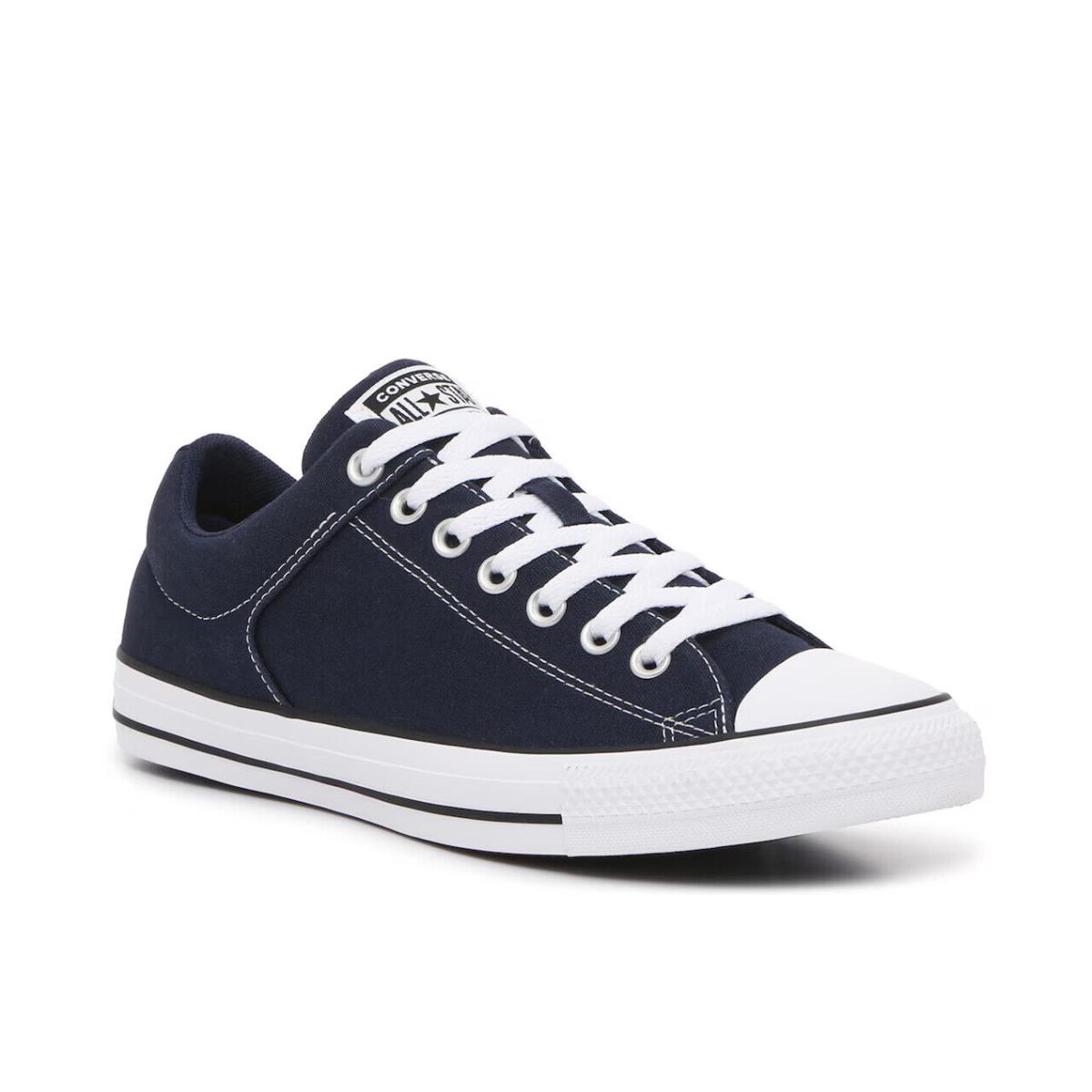 Mens Converse Chuck Taylor All Star High Street Dark Navy Canvas Shoes Medium/Regular