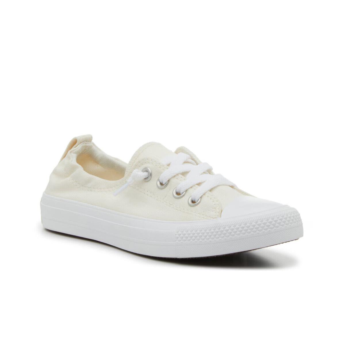 Womens Converse Chuck Taylor All Star Shoreline Ivory Canvas Sneaker Shoes - Ivory