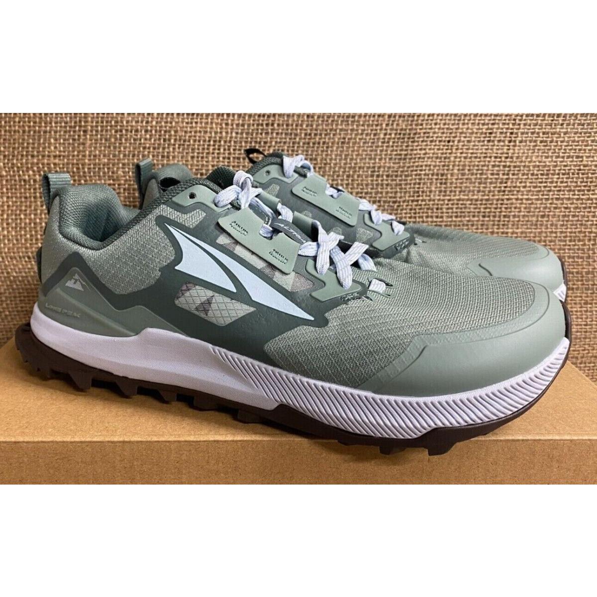 Altra AL0A7R7G330-065 Women`s Lone Peak 7 Green Casual Shoe