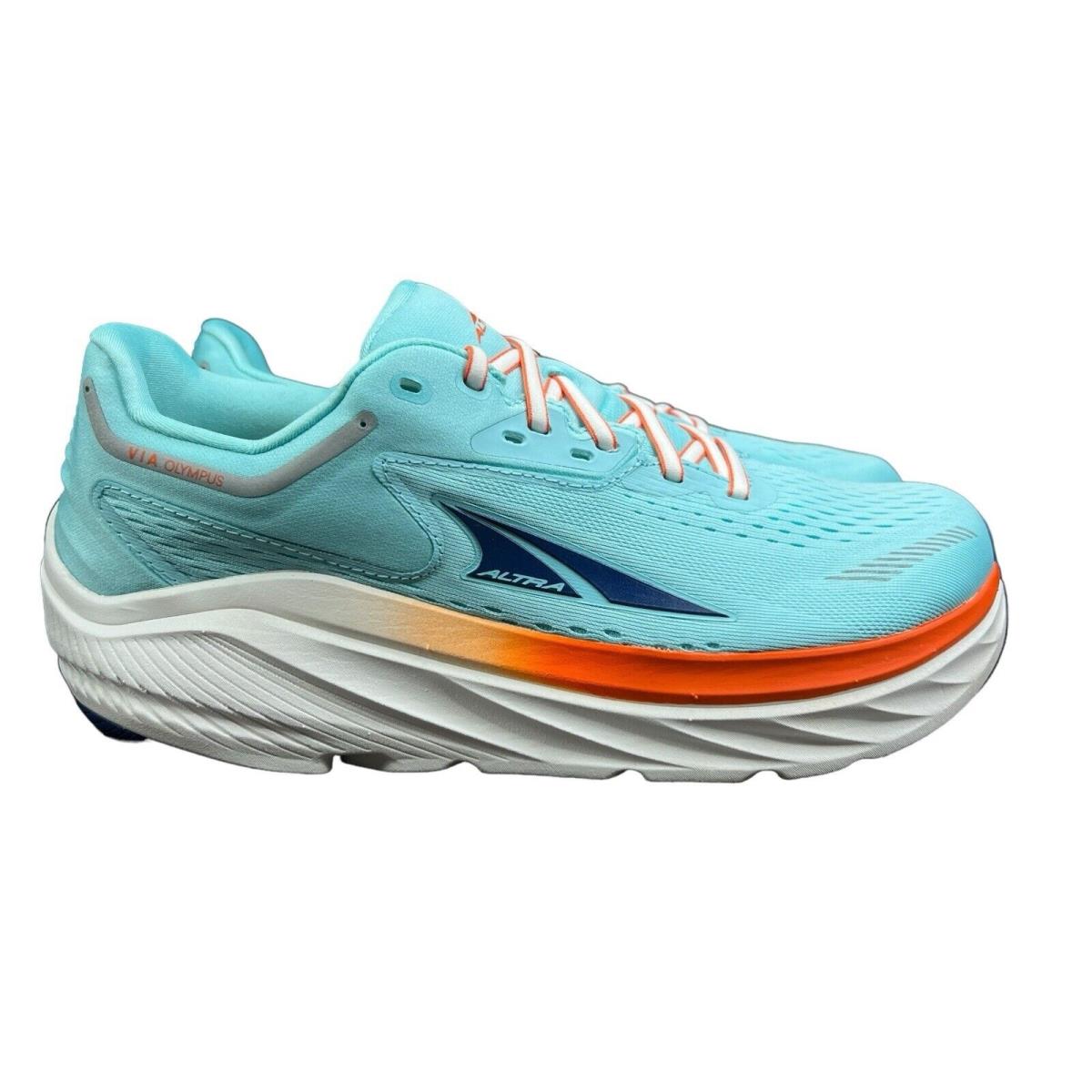 Altra Via Olympus Light Blue Road Running Shoes Women`s Sizes 6.5 - 11 M - Blue