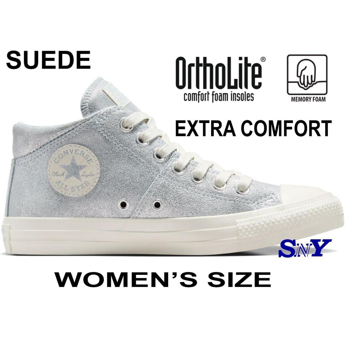 Converse Women`s Chuck Taylor All Star Madison Metallic Suede Mid-top Shoes