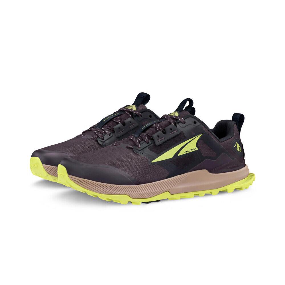 Altra Women`s Lone Peak 8 Trail Running Shoe - Dark Purple - 6.5 - dark purple