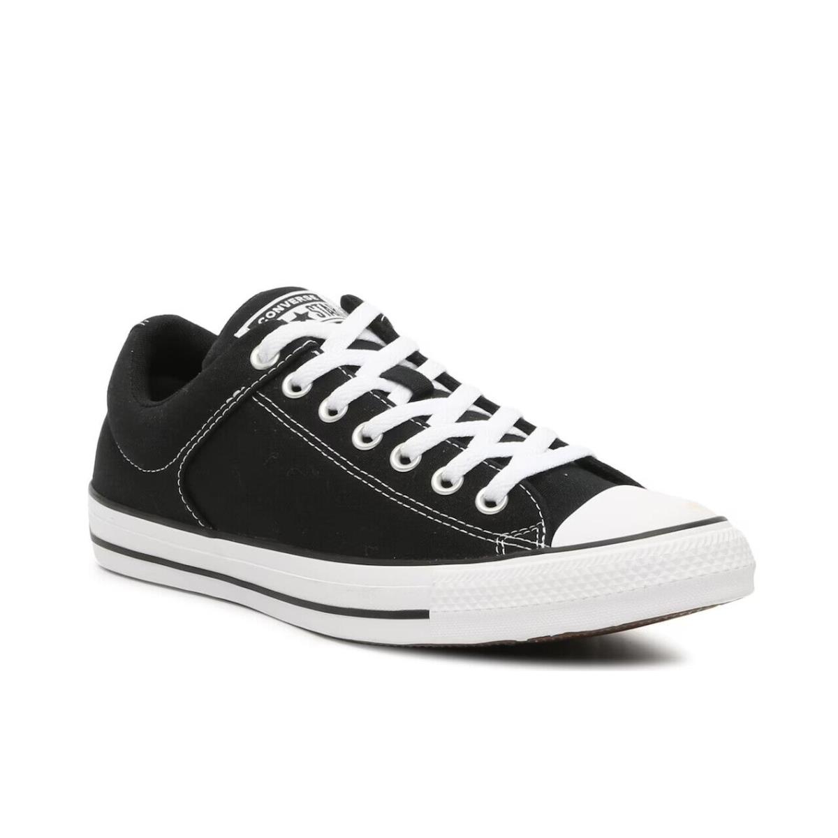 Mens Converse Chuck Taylor All Star High Street Black White Canvas Shoes