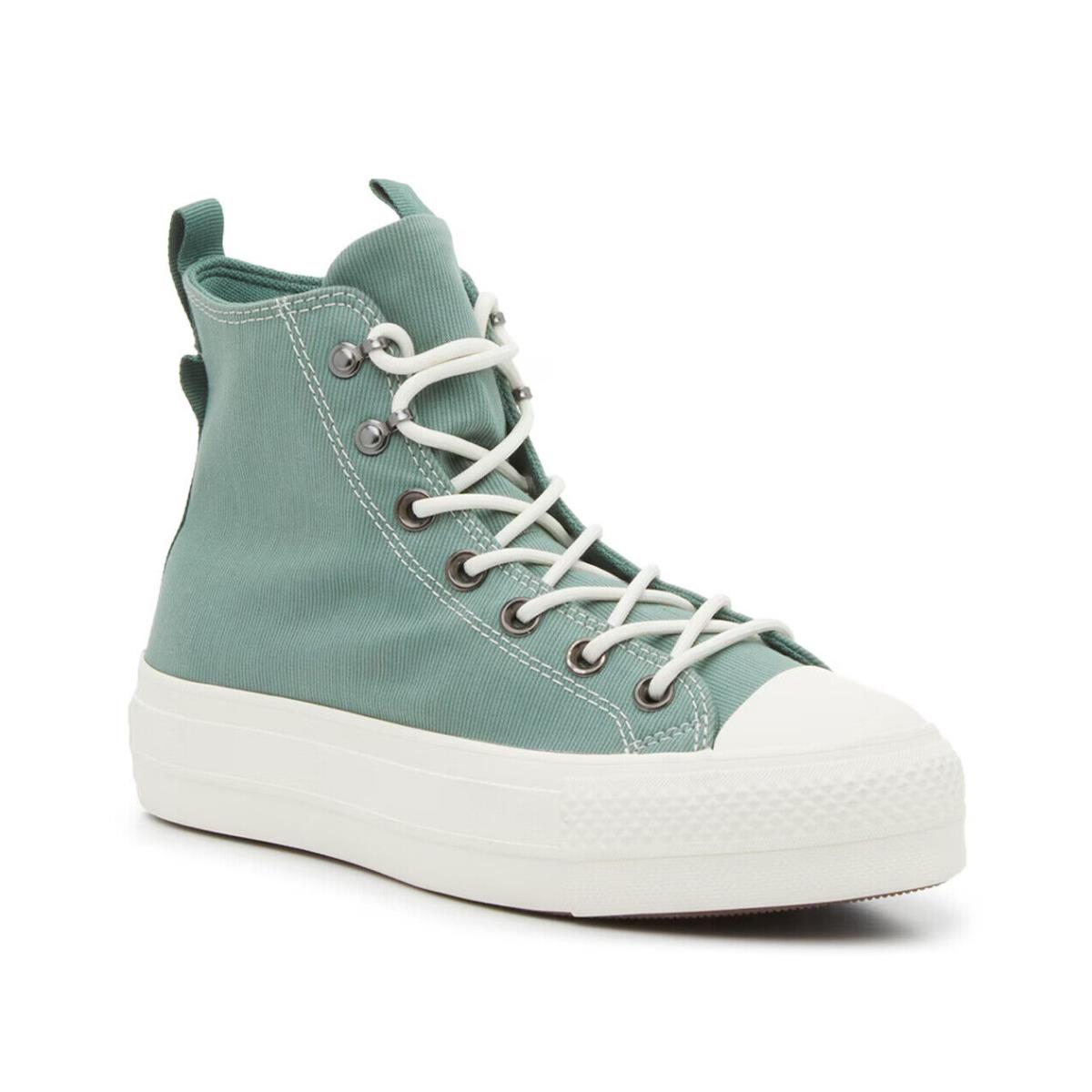 Womens Converse Chuck Taylor All Star High-top Herby Green Canvas Shoes