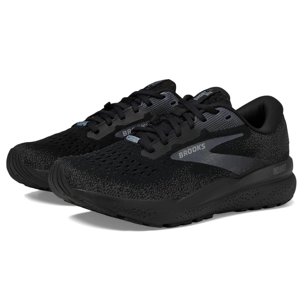 Man`s Sneakers Athletic Shoes Brooks Ghost 16 Gtx - Black/Black/Ebony