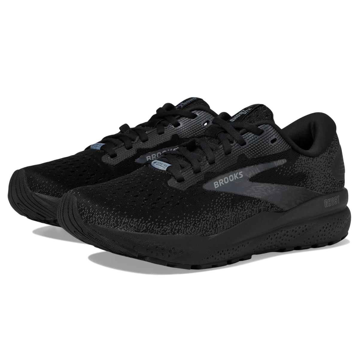 Woman`s Sneakers Athletic Shoes Brooks Ghost 16 Gtx - Black/Black/Ebony