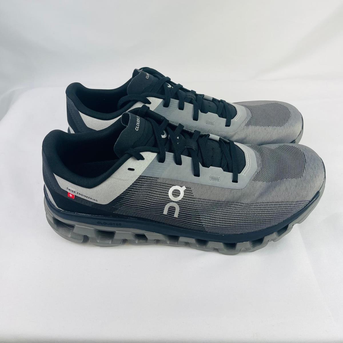 ON Running Cloudflow 4 Womens Pearl Black Stylish Athletic Sporty Running Shoes