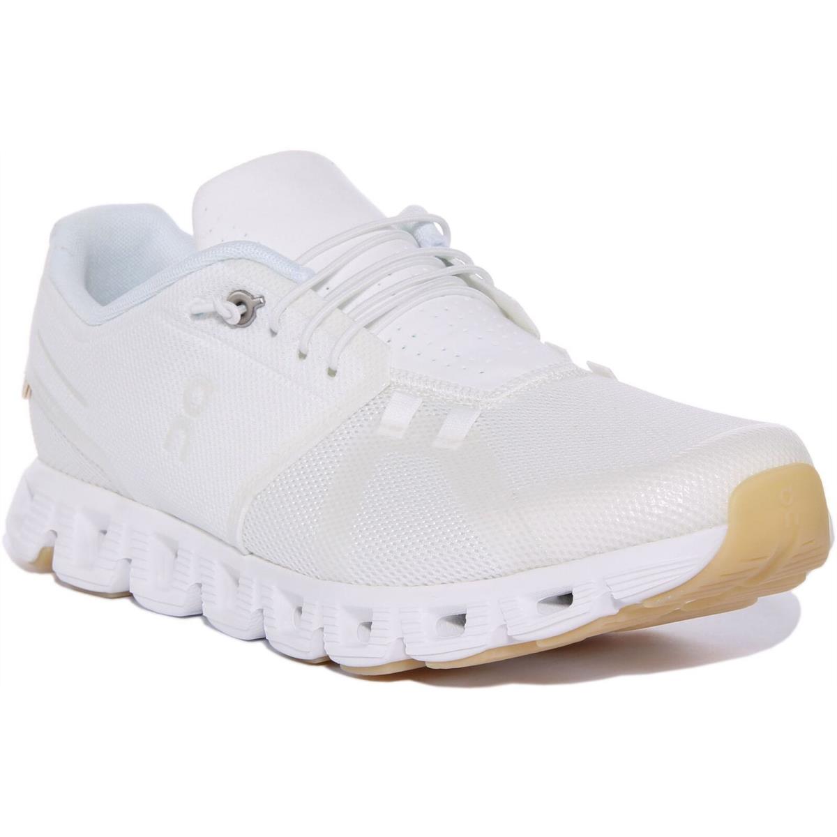 On Running Cloud 5 Slip On Mesh Mens Trainers White US 6 - 13