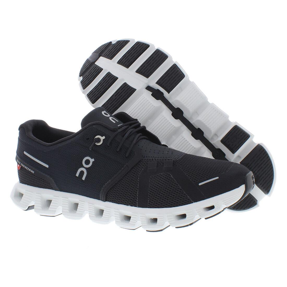 On Running Cloud 5 Womens Shoes Size 8.5 Color: Black/white