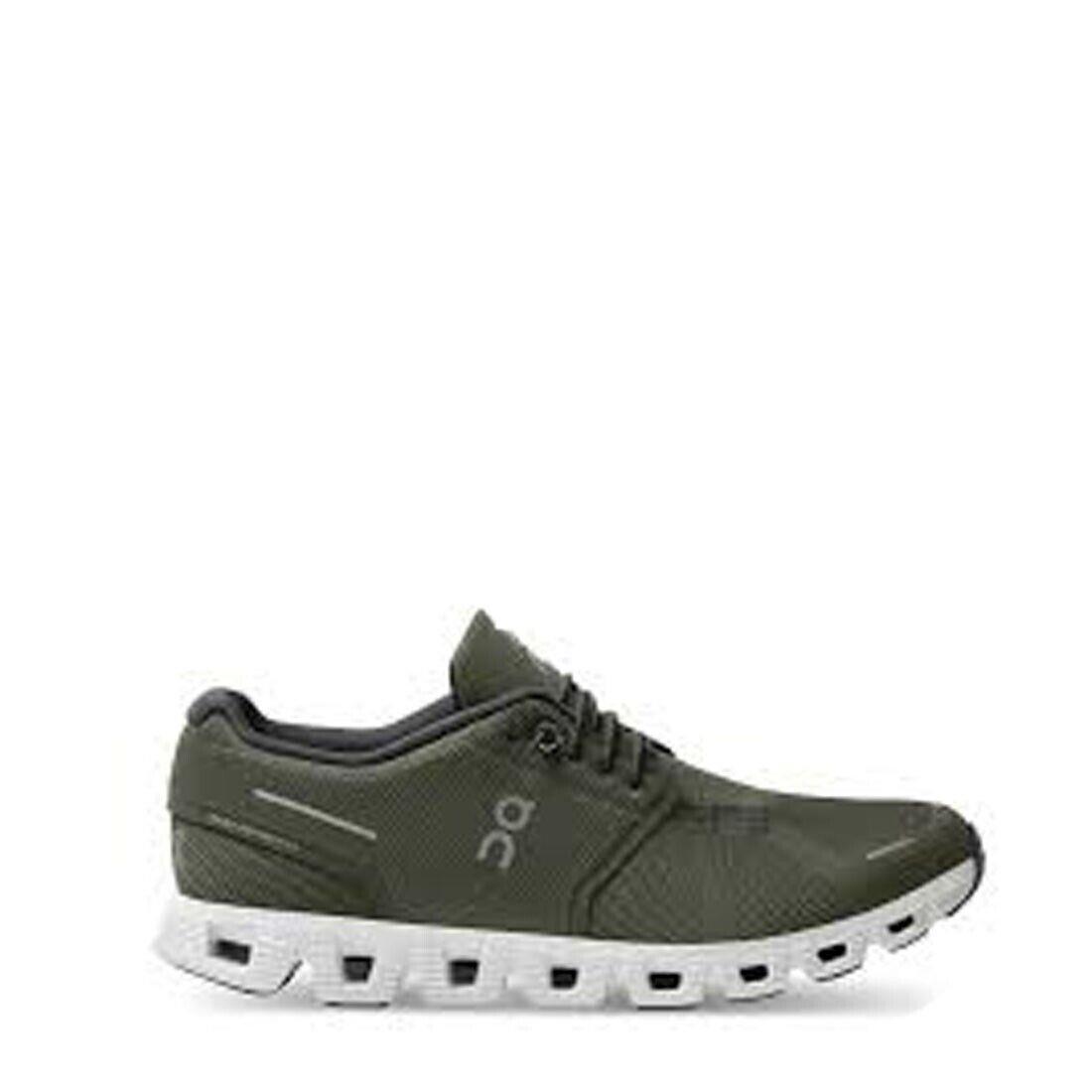 On Running ON-59.98912 Cloud 5 Olive/ White Men Size 8.5 Shoes