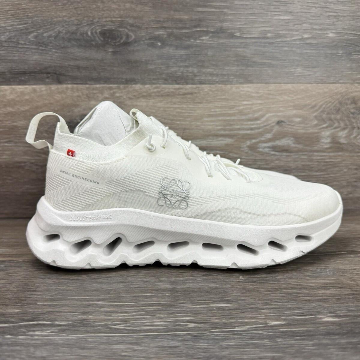 Loewe x On Running Shoes Cloudtilt Triple White EU 41 Men Size 8 Women 9.5