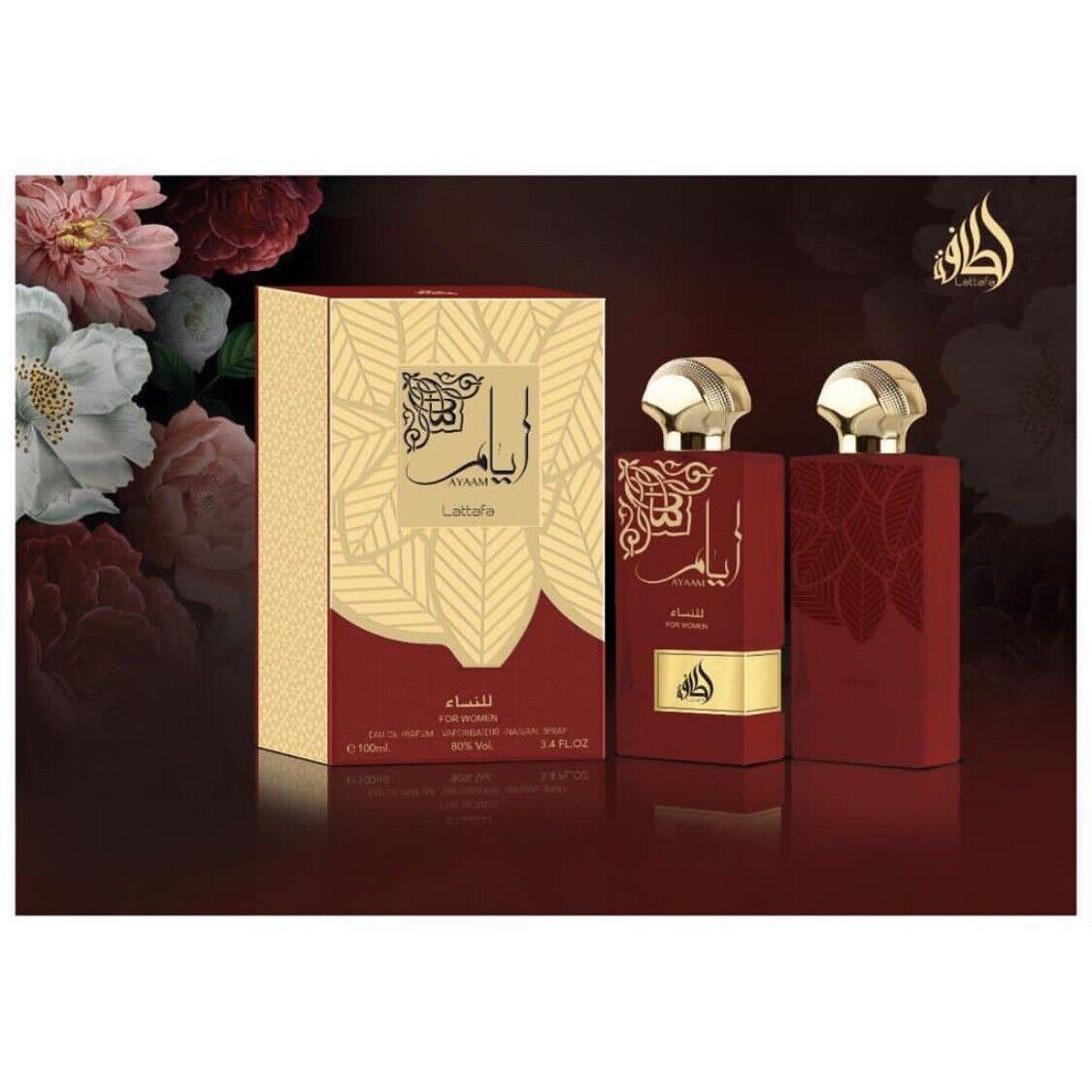 Ayaam For Women Edp Perfume By Lattafa 100 ML Newest Super Rich Release