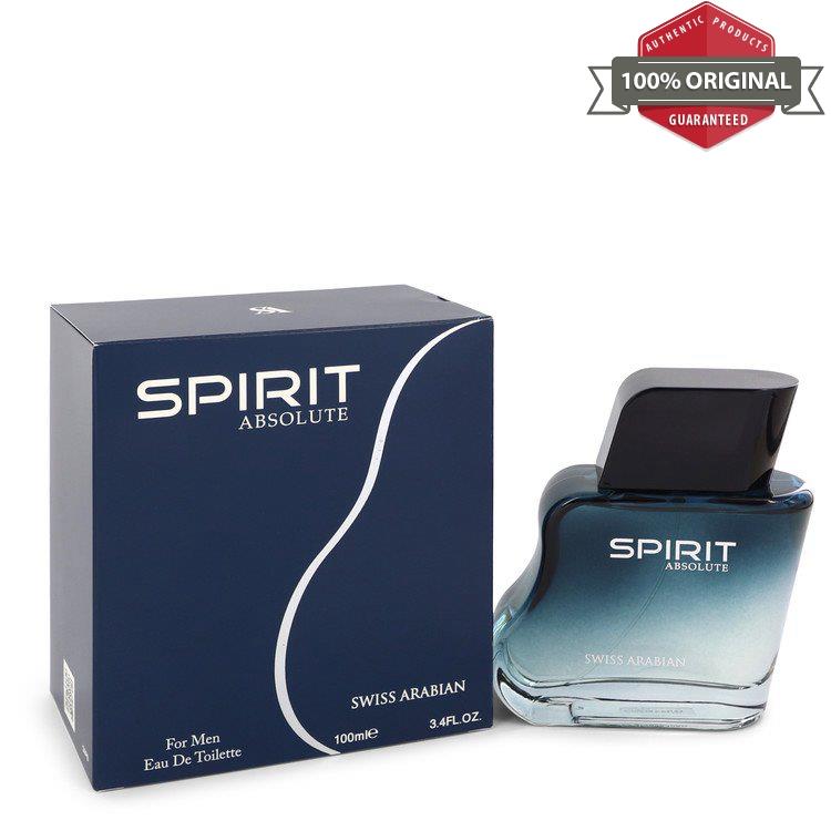 Swiss Arabian Spirit Absolute Cologne 3.4 oz Edt Spray For Men by Swiss Arabian