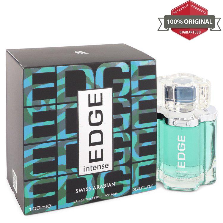 Edge Intense Cologne 3.4 oz Edt Spray For Men by Swiss Arabian