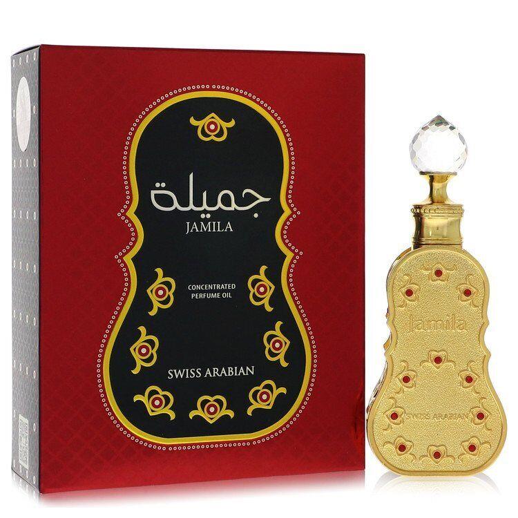 Swiss Arabian Jamila by Swiss Arabian Concentrated Perfume Oil 0.5 oz For Women