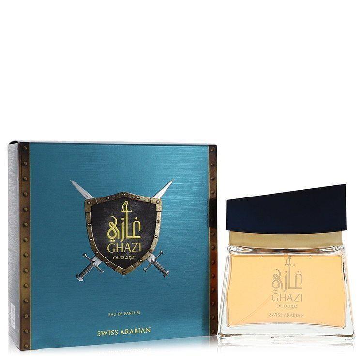 Swiss Arabian Ghazi Oud by Swiss Arabian Eau De Parfum Spray 3.4 oz Men