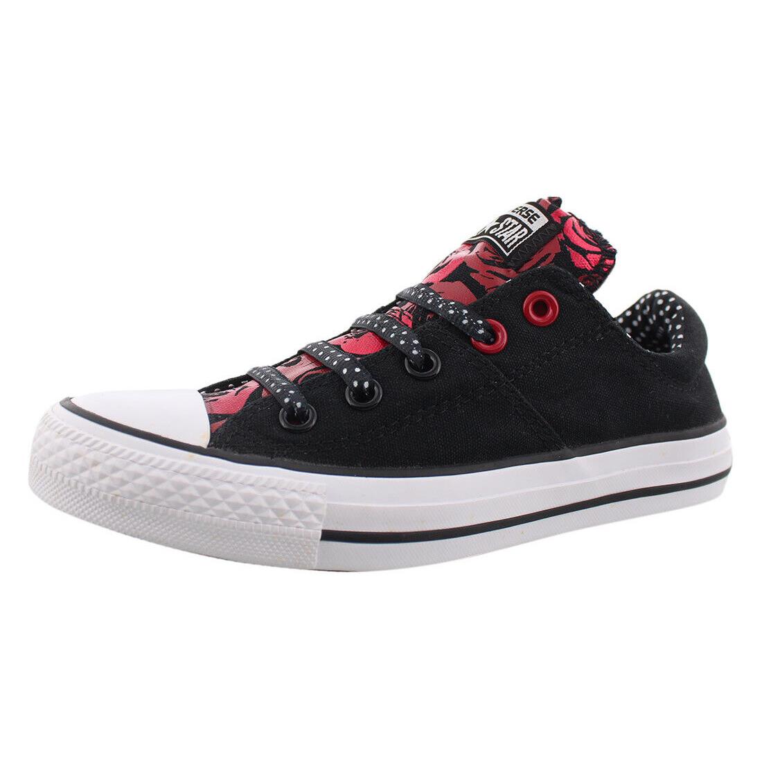 Converse Chuck Taylor Madison Ox Womens Shoes Size 7 Color: Black/red