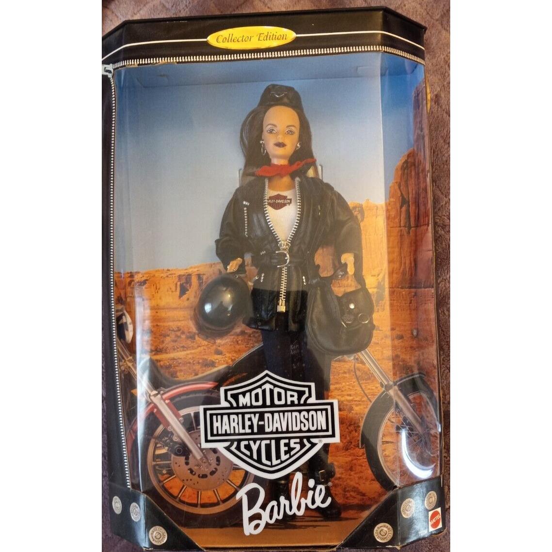 Barbie Harley Davidson Collectors Edition Nrfb Motorcycle 22256