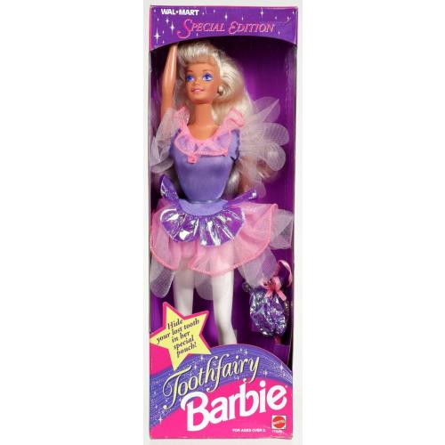 Barbie Toothfairy Doll Walmart Special Edition 11645 Never Removed From Box 1994