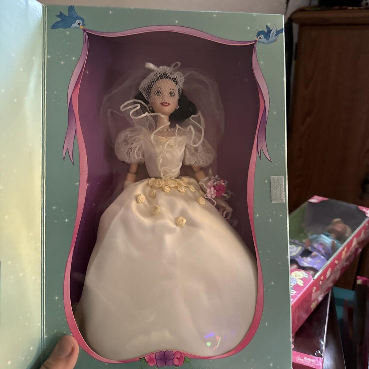 1997 Disney Barbie Snow White Wedding Doll Mattel 18958 Vintage Worn Box