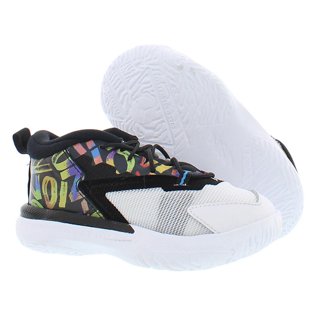 Nike Zion 1 Baby Boys Shoes Size 6 Color: White/black/multi