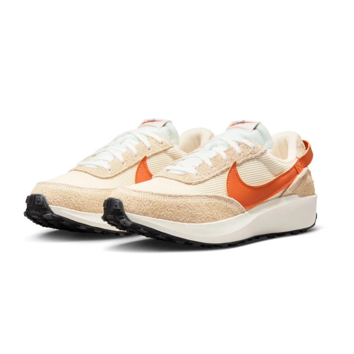 Nike Waffle Debut Vintage Mens Size 9.5 Shoes DX2931 100 Muslin Orange - Multicolor