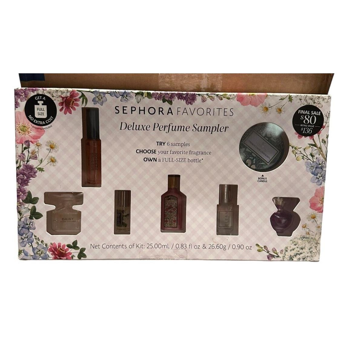 Sephora Favorites Deluxe Perfume Sampler Certificate Included Gucci