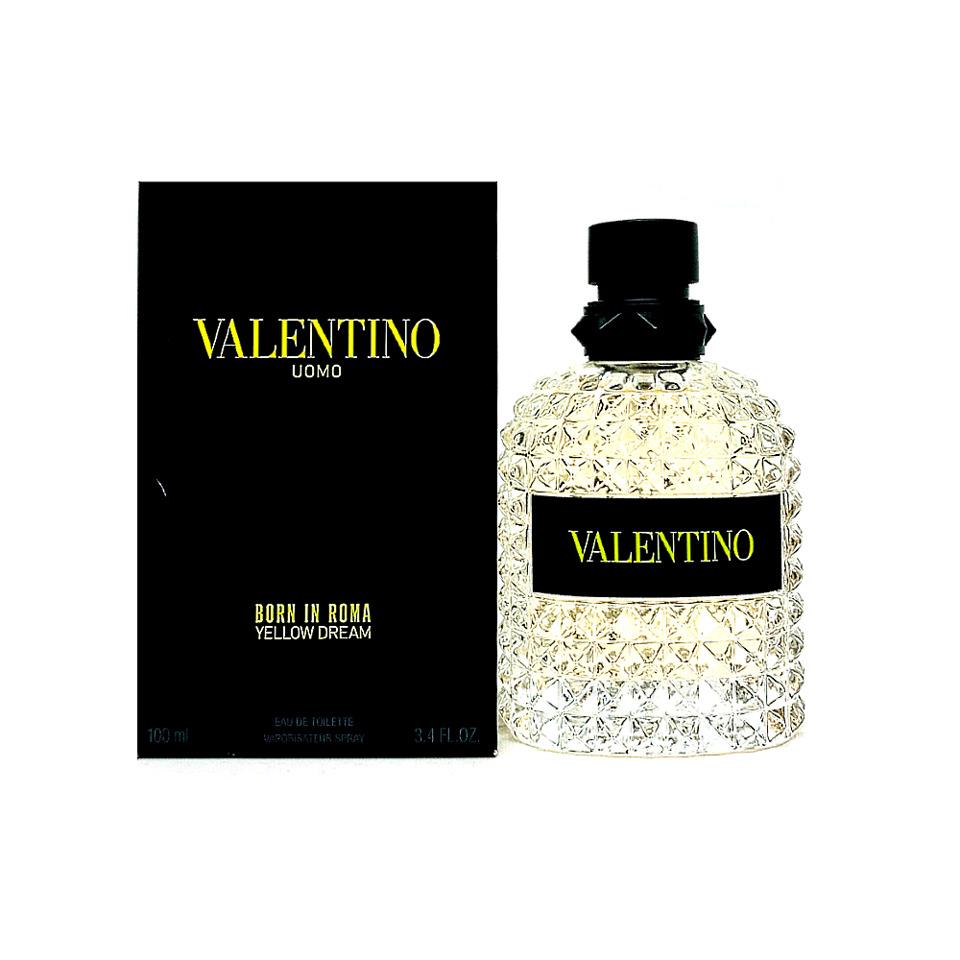 Valentino Uomo Born in Roma Yellow Dream Edt 3.4 oz / 100 ml Men`s Spray