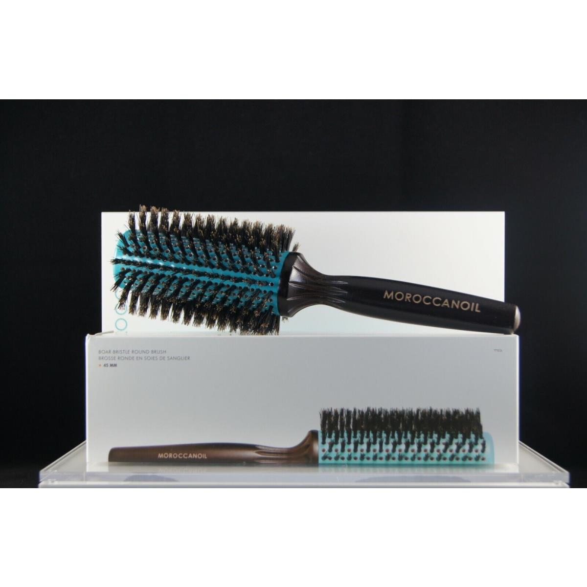 Moroccanoil Boar Bristle Brush Paddle / Teasing / 25 35 45 mm Round Classic