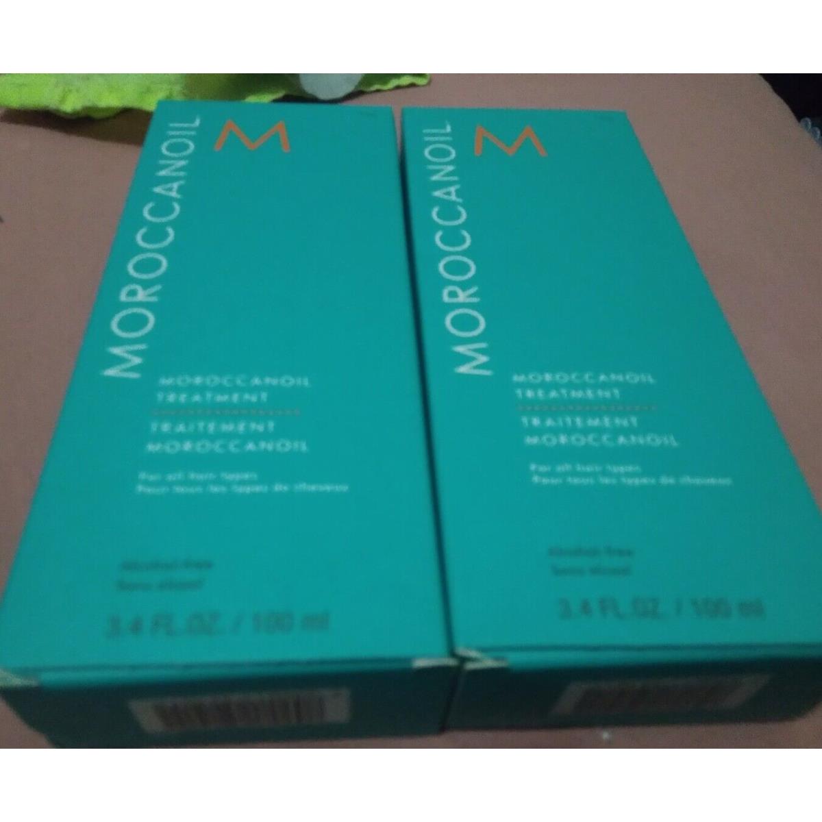 Moroccanoil Oil Treatment Pump 3.4 X 2 oz Lot Of 2