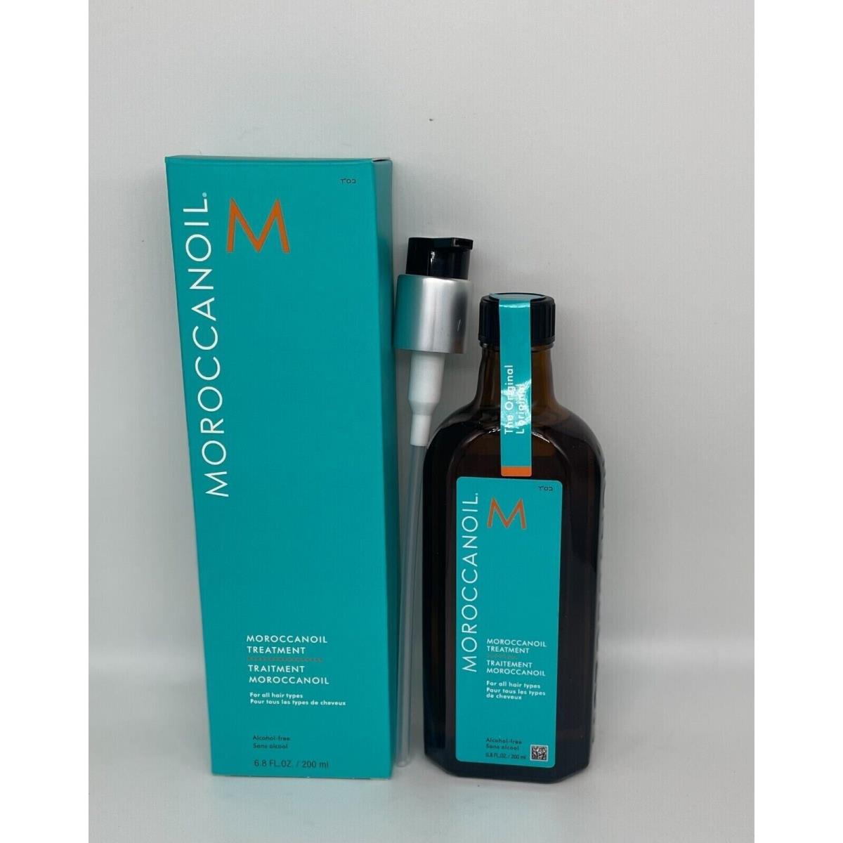 Same Day Ship Moroccanoil Treatment with Pump 6.8oz /200ml