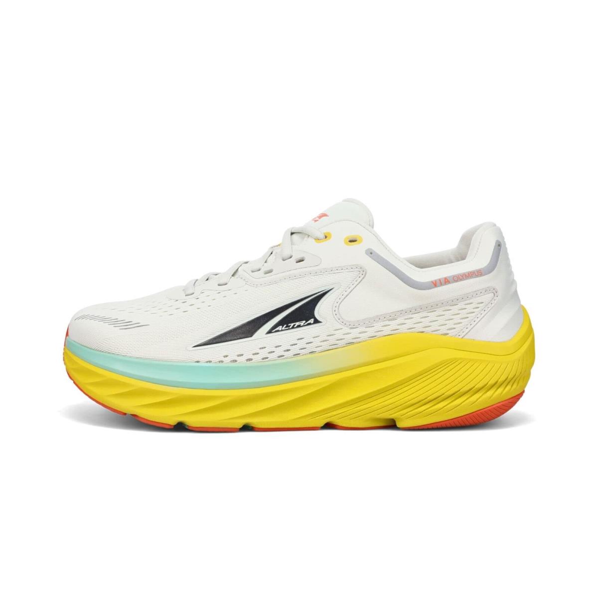 Altra Men`s AL0A82BW Via Olympus Road Running Shoe Gray/yellow - 9 M US