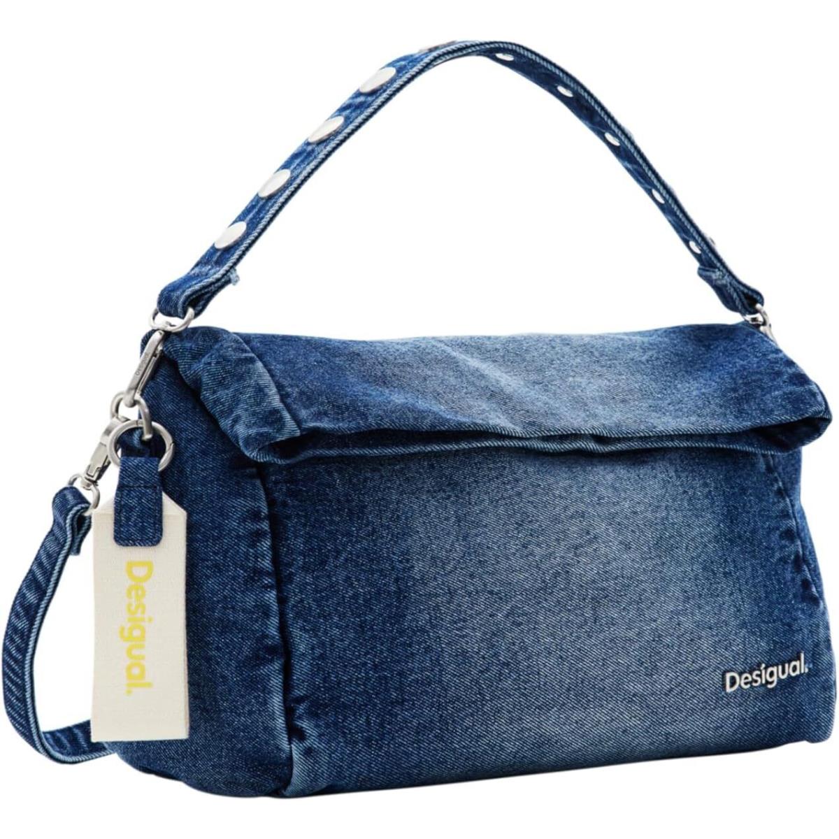 Desigual Accessories Denim Hand Bag Blue