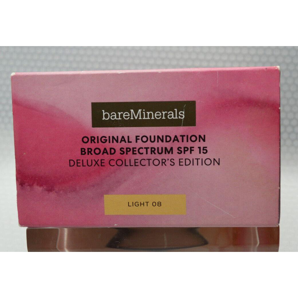 Bareminerals Loose Mineral Foundation Spf 15 Deluxe Collector`s Edition Light 08, 18g/ 0.6oz