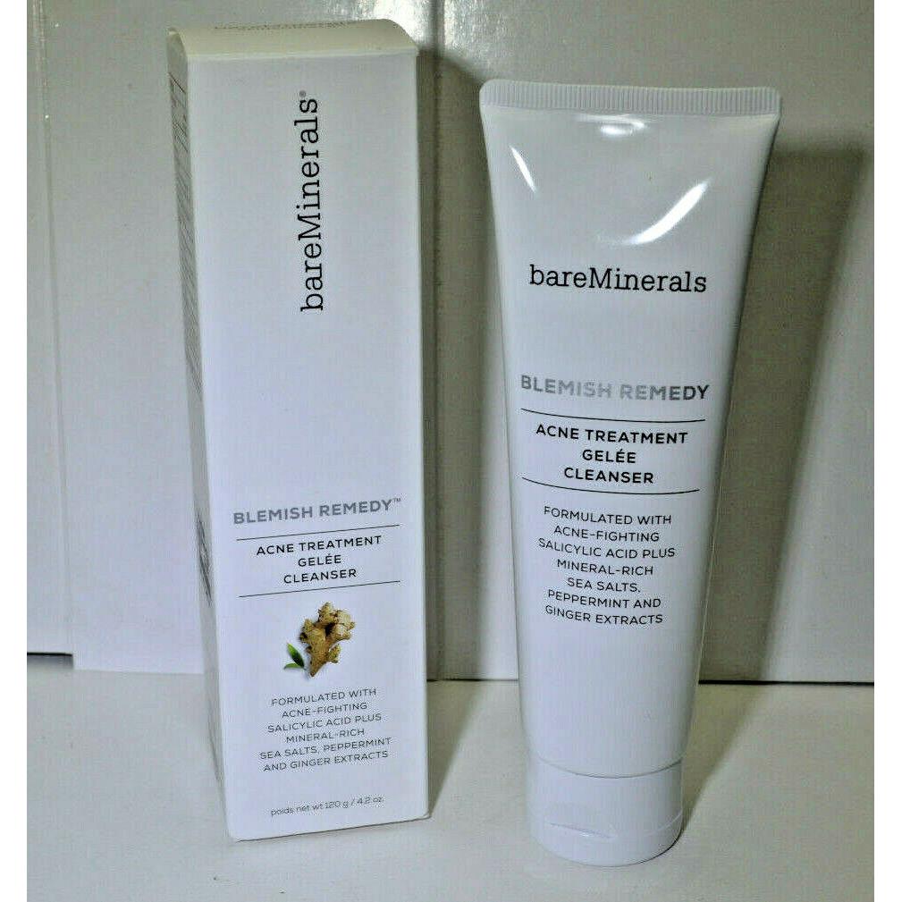 Bareminerals Blemish Remedy Cleanser Serum Choose BLEMISH REMEDY Acne Treatment Cleanser, 120g / 4.2