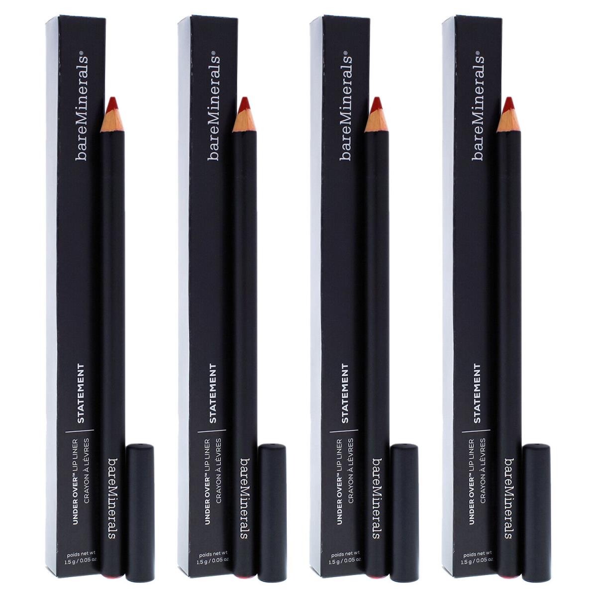 4-Statement Under Over Lip Liner -100 Percent by Bareminerals For Women 0.05 oz