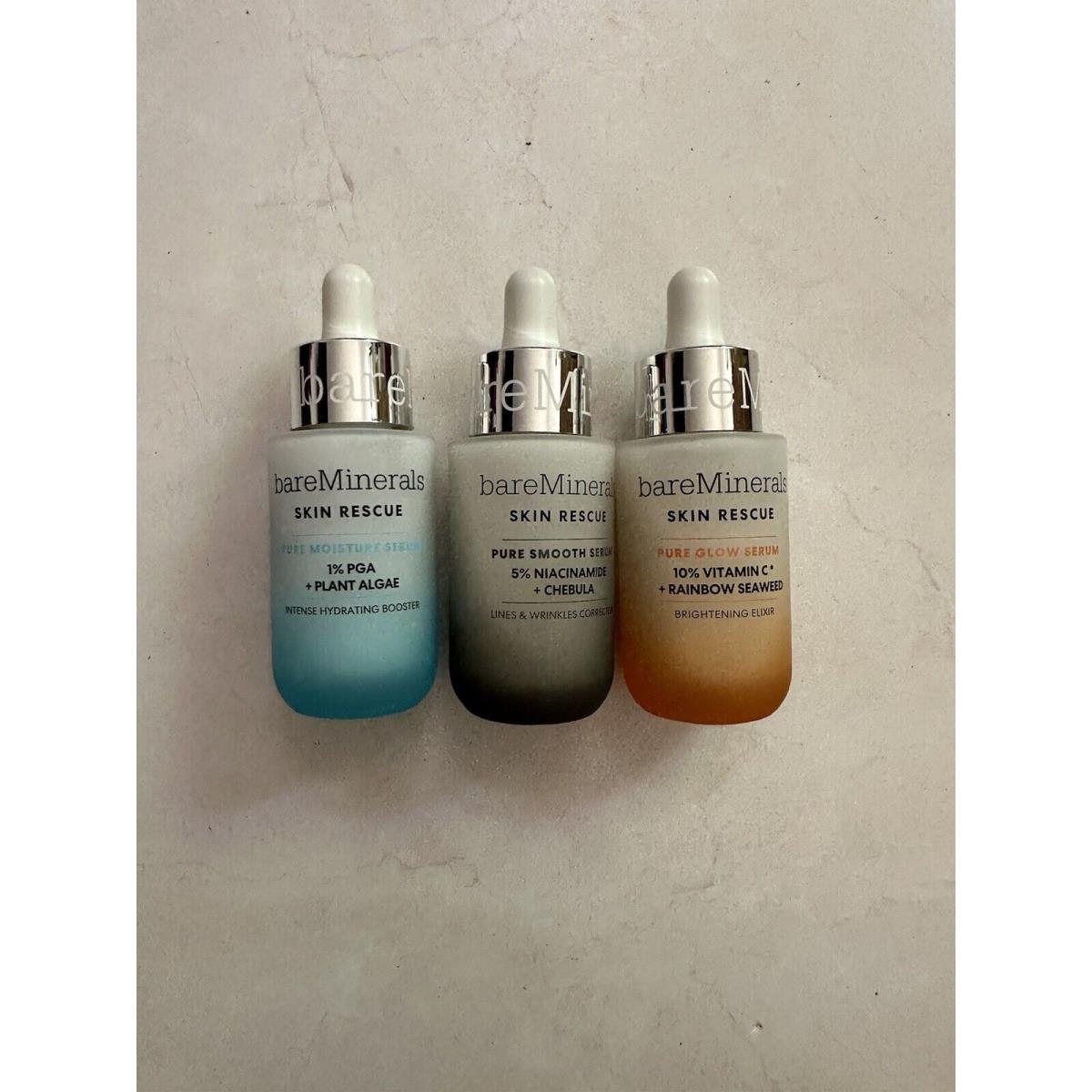 Bareminerals Skin Rescue Set - Pure Smooth Glow and Moisture